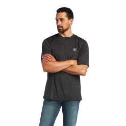 Men's Ariat Charger Vertical Flag T-Shirt #10040632 -Western men 9da2a6566c64050d63005c2330ac7af9