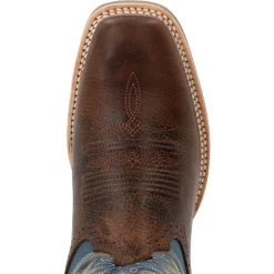 Men's Durango Rebel Pro Brown & Blue Boot #DDB0356 -Western men DDB0356 birdseye
