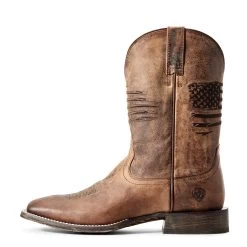 Men's Ariat Circuit Patriot Western Boot #10029699 -Western men F19 MNS WEST Couto 10029699 side