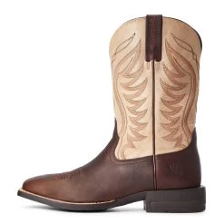 Men's Ariat Shock Shield Amos Boot #10034045 -Western men F20 MNS WEST 10034045 side