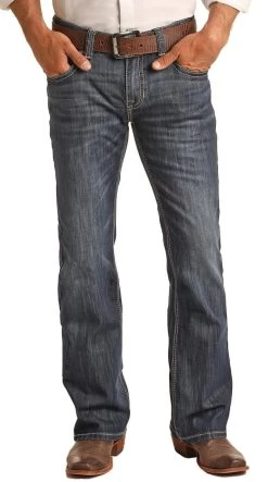 Men's Panhandle Reflex Pistol Blue Bootcut Jean #M0P3578