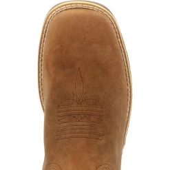 Men's Rocky Brown Waterproof Western Boot #RKW0366 -Western men RKW0366 birdseye