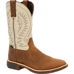 Men's Rocky Brown Waterproof Western Boot #RKW0366
