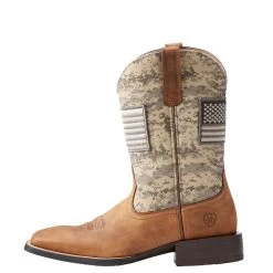 Men's Ariat Sport Patriot Western Boot #10023359 -Western men S18 MNS WEST Holt 10023359 side