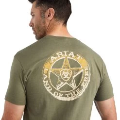 Men's Ariat Star T-Shirt #10042763 -Western men a43317554a521b829ce61bb508968146