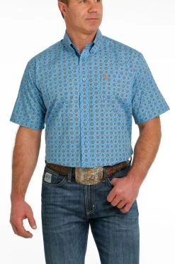 Men's Cinch Button Down Shirt #MTW1111423 -Western men ab49612be2ec37b52eeac8d21525aa54