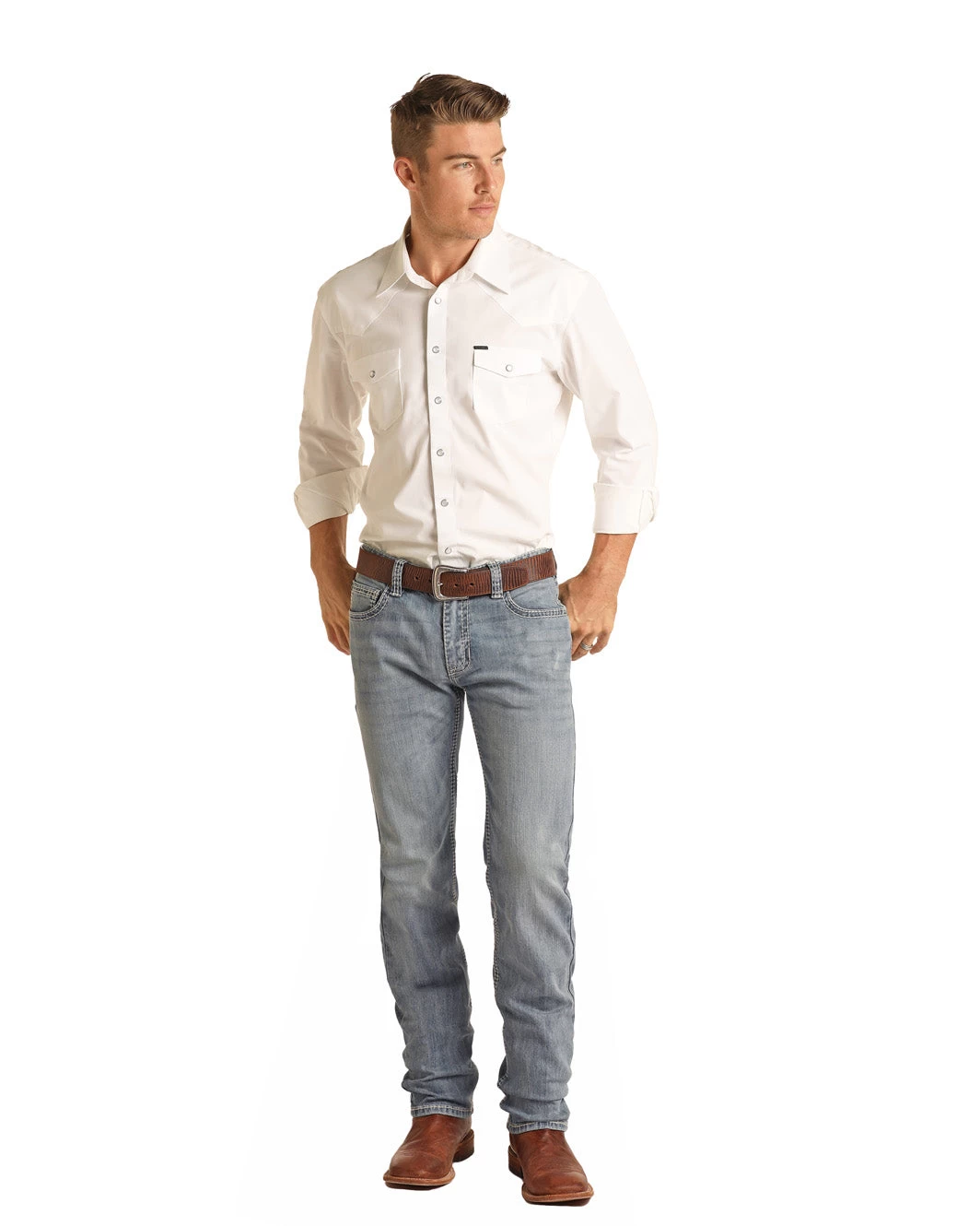 Men's Rock & Roll Cowboy Revolver Jean #RRMD1RRZSG 3 Men's Rock & Roll Cowboy Revolver Jean #RRMD1RRZSG - Image 3