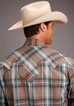 Men's Stetson Snap Front Shirt #11-001-0478-1056 -Western men b097e1a556877615212a5ef8817db8a4