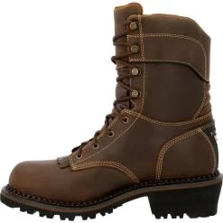 Men's Georgia AMP LT Logger Composite Toe Insulated Waterproof Work Boot #GB00491 -Western men b21a11c4959e20f2dcb63150fc1a21a1