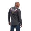 Men's Ariat Rebar Cotton Strong American Raptor T-Shirt #10041422X