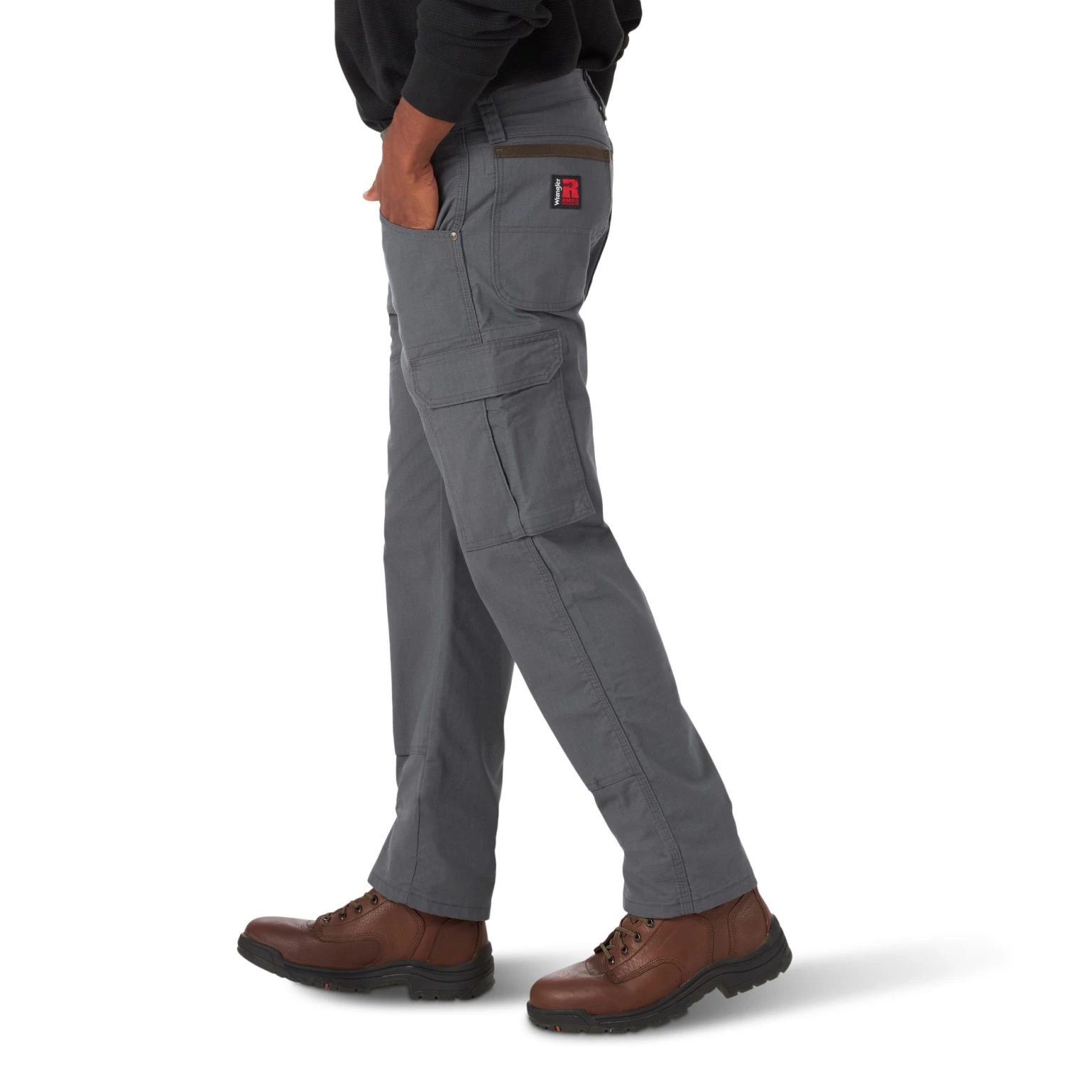Men's Wrangler Riggs Workwear Comfort Flex Ripstop Ranger Cargo Pant #3W062GT 3 Men's Wrangler Riggs Workwear Comfort Flex Ripstop Ranger Cargo Pant #3W062GT - Image 3