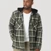 Men's Wrangler Riggs Hooded Flannel Jacket #112317238X