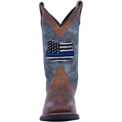Men's Laredo We Back The Blue Western Boot #7878 -Western men c2b238fa4a6ea7f51cefa638ec265584