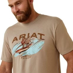 Men's Ariat Surf & Turf Western Aloha T-Shirt #10044012 -Western men c48225583ab873a856f9ac3e3ce5594d