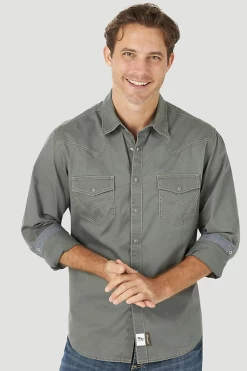 Men's Wrangler Retro Snap Front Shirt #112317196X