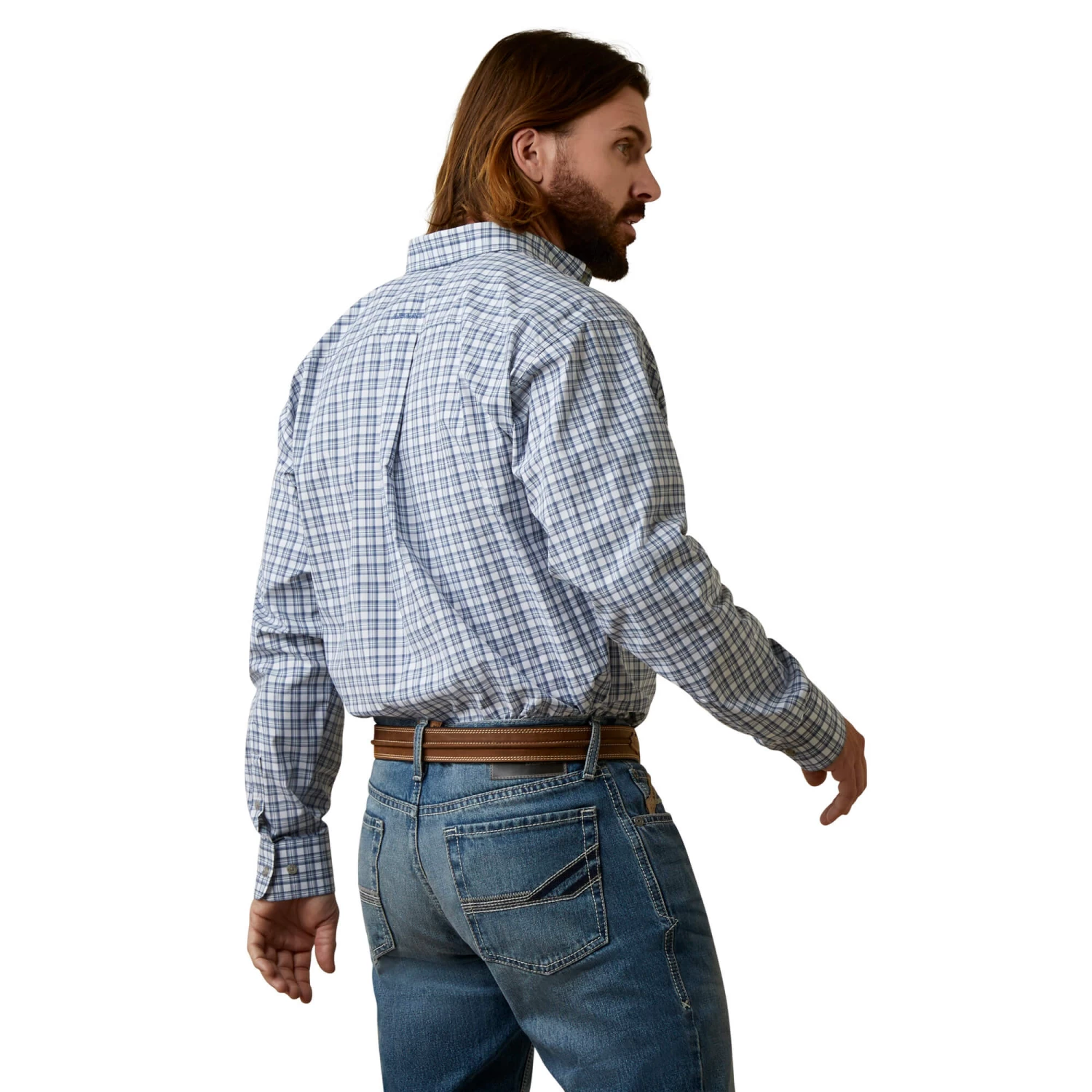 Men’s Ariat Pro Series Othman Classic Fit Button Down Shirt #10044859 4 Men’s Ariat Pro Series Othman Classic Fit Button Down Shirt #10044859 - Image 4