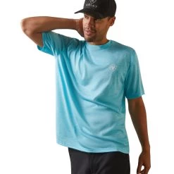 Men's Ariat Charger Seal T-Shirt #10044960 -Western men e016207e0cb834de0e2ca15e6c8eee06