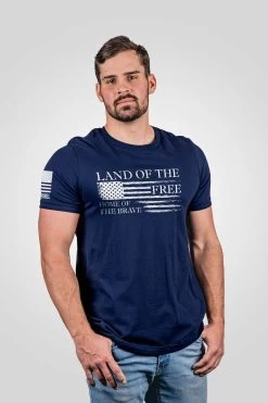 Men's Nine Line T-Shirt #BRAVE-TS