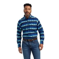 Men's Ariat Team Maison Button Down Shirt #10041782X (Big And Tall)