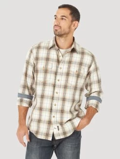 Men's Wrangler Button Down Shirt #112317201