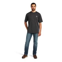 Men's Ariat Charger Vertical Flag T-Shirt #10040632 -Western men eb49a3c2a2b7bf953630e60168698e49