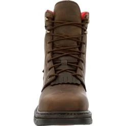 Men's Rocky Iron Skull Composite Toe Waterproof Lacer Work Boot #RKW0361 -Western men ecf856252ae5b077dc1a00547c2e72ad