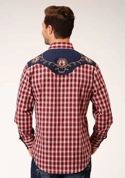 Men's Roper Snap Front Shirt #01-001-0024-4022 -Western men ef7f7fb6a3b8651240e71a69ee929746