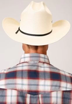 Men's Roper Button Down Shirt #03-001-0378-4048BU -Western men ef93d6e13f7f40659e23770c76637719