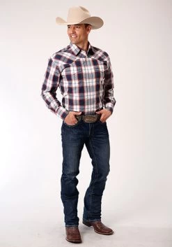 Men's Roper Snap Front Shirt #03-001-0278-4048 -Western men f2b6feff4e8f5cf25bbdb4a19b9efad5