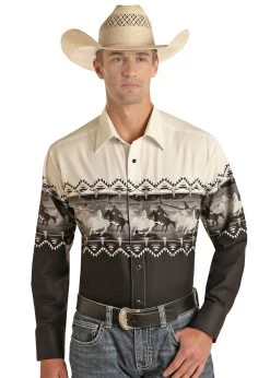 Men's Panhandle Snap Front Shirt #PHMSOSR0MU