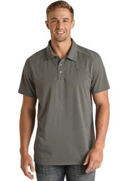 Men's Rock & Roll Cowboy Polo #RRMT51RZMS